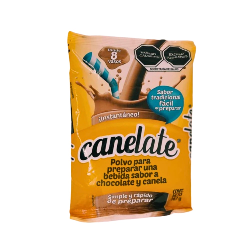 Polvo instantáneo para preparar bebida sabor chocolate y canela Canelate (167 g / 5.9 oz) - Imagen 1