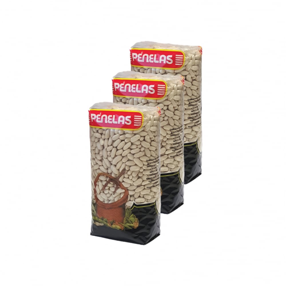 Frijol blanco (3 x 500 g / 1.10 lb) - Imagen 1