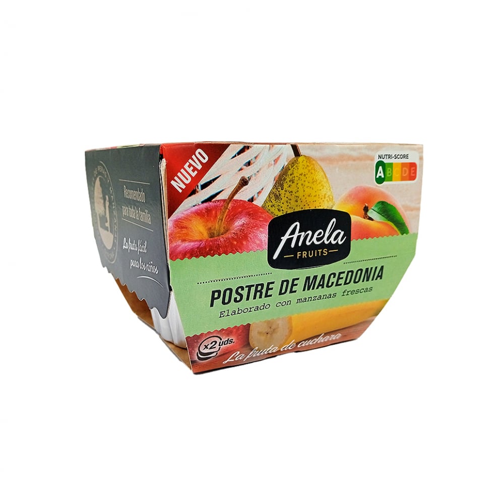 Postre - compota - de macedonia Anela Fruits (200 g / 7.05 oz) - Imagen 1