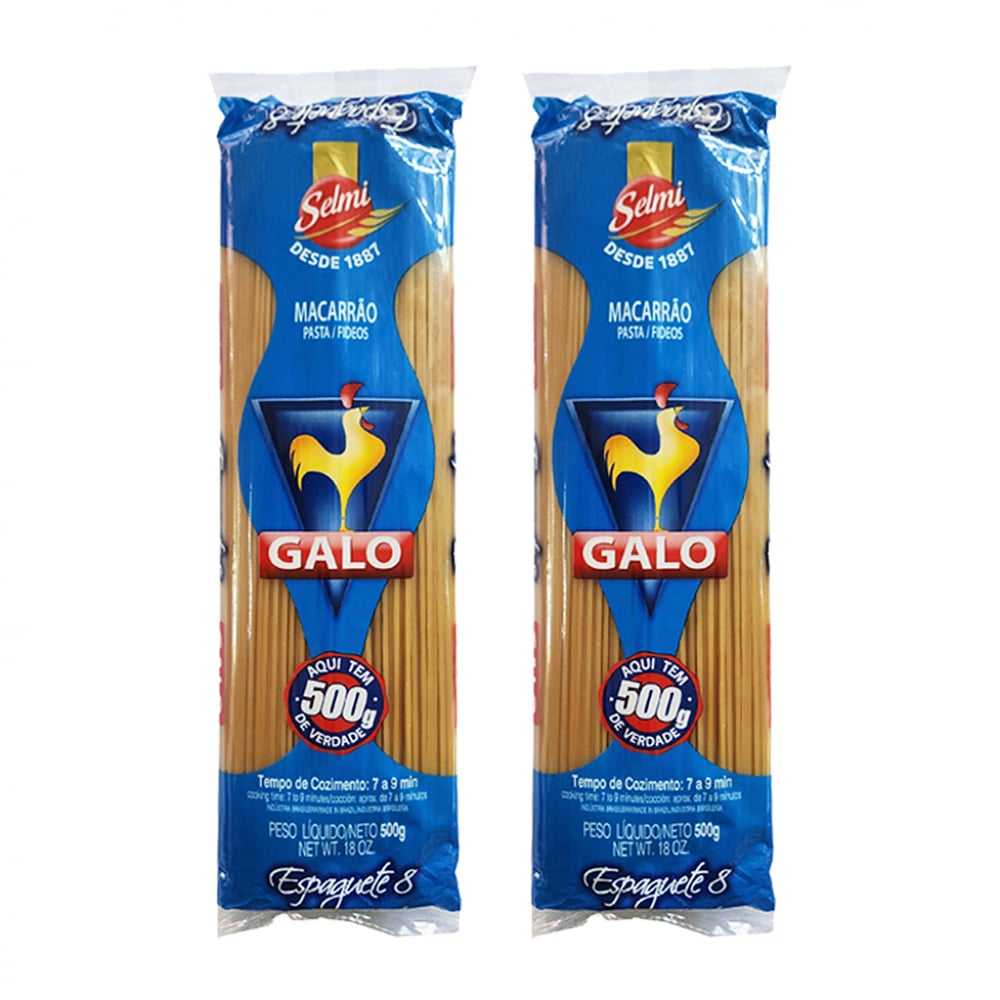 Espaguetis Galo (2 x 500 g / 1.10 lb) - Imagen 1