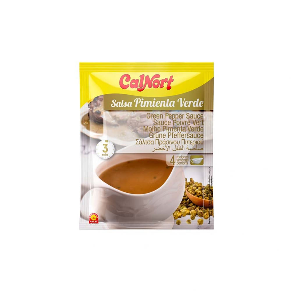 Salsa pimienta verde Calnort (50 g / 1.76 oz) - Imagen 1