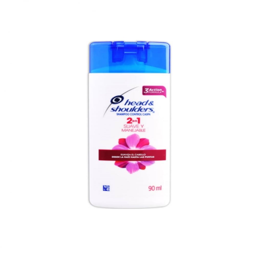 Shampoo control de caspa 2 en 1 Head & Shoulders (90 ml) - Imagen 1