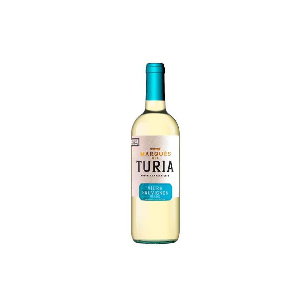 Vino blanco Marqués del Turia (750 ml) - Imagen 1