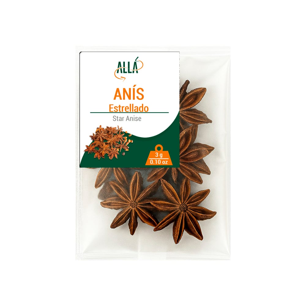 Anís estrellado ALLÁ (3 g) - Imagen 1