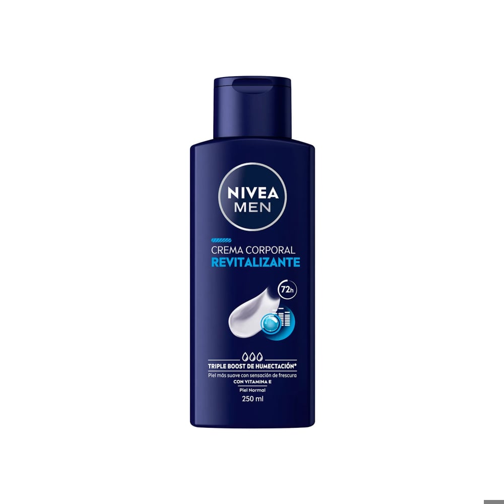 Crema corporal revitalizante de rápida absorción para hombre 72H Nivea (250 ml) - Imagen 1