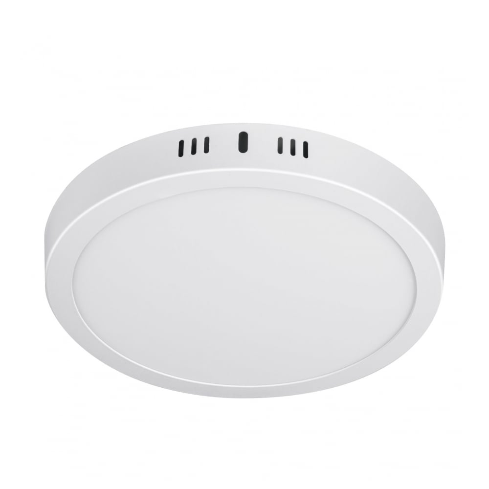 Luminario redondo blanco LED 18 W Volteck PLA-207L - Imagen 1