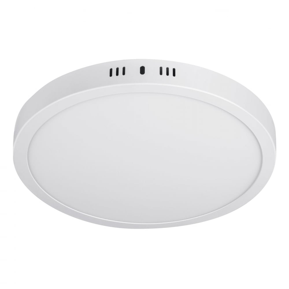 Luminario redondo blanco LED 24 W Volteck PLA-209L - Imagen 1