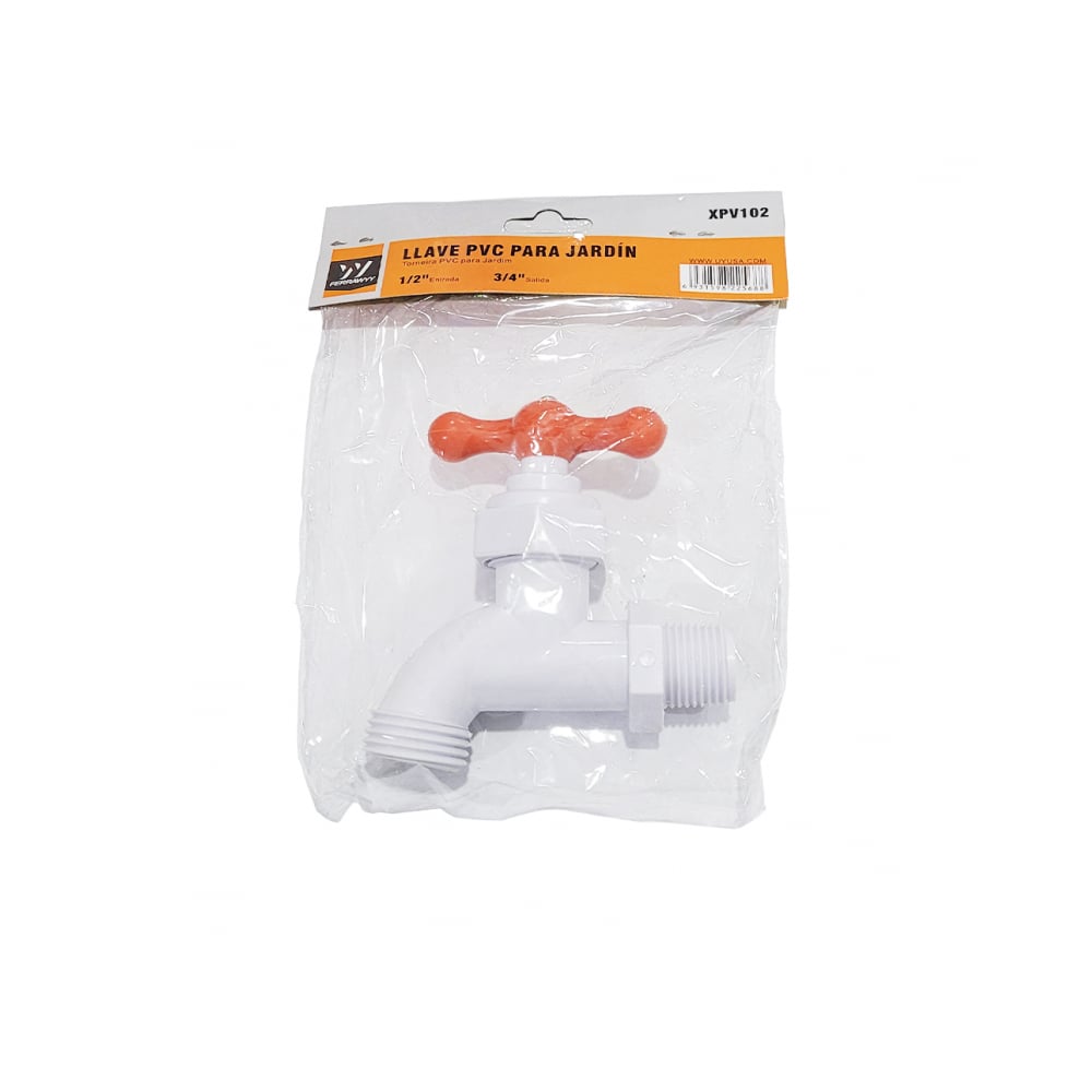 Grifo de chorro de PVC para lavadero 1/2" Ferrawyy - Imagen 1