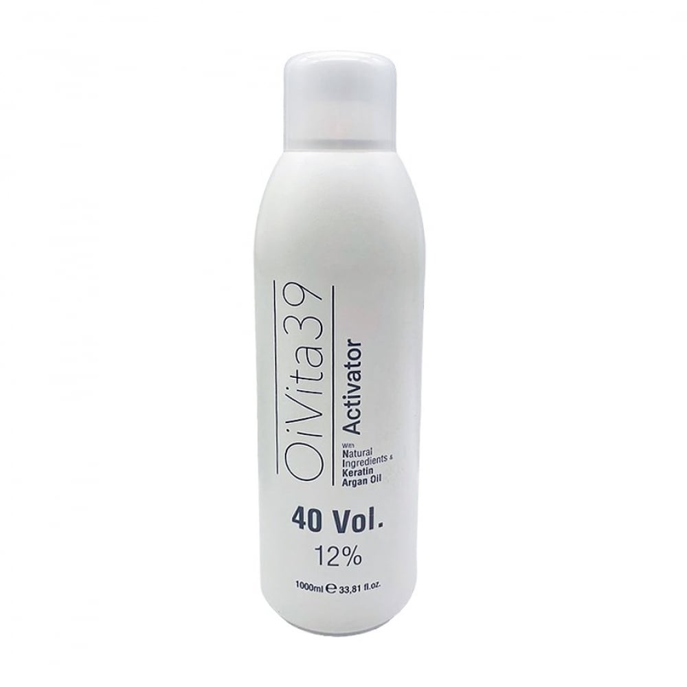 Crema oxidante estabilizada 12% -Peróxido- 40VOL OiVita39 (1 L) - Imagen 1
