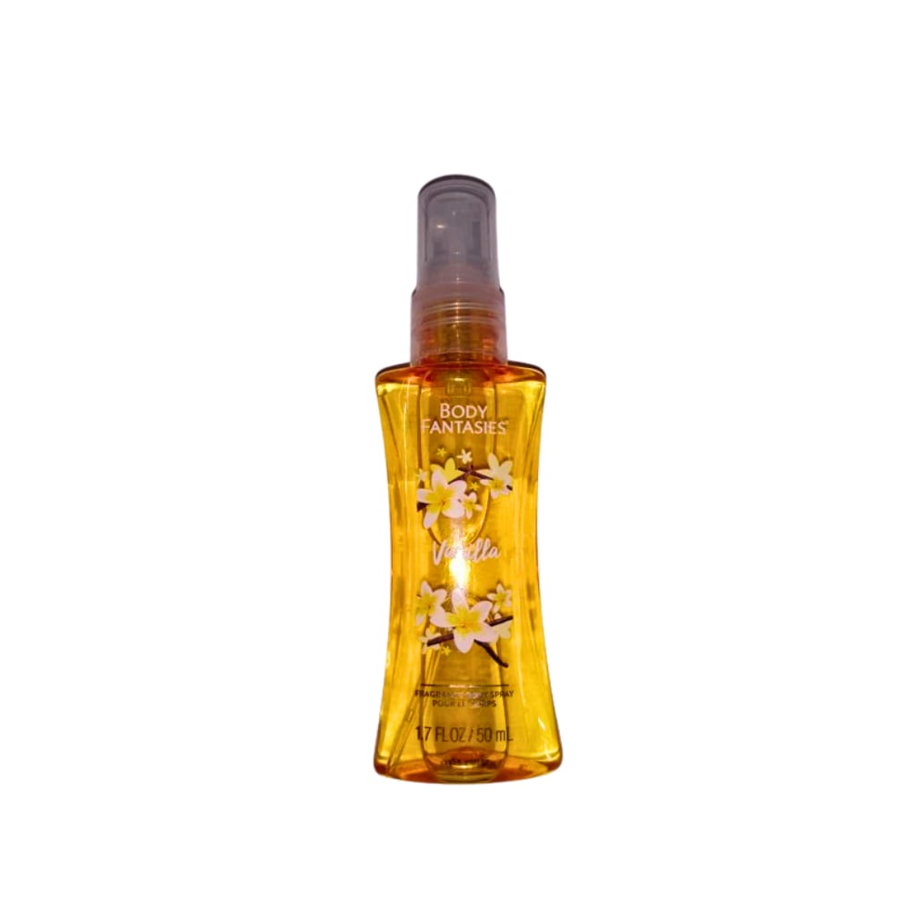 Spray corporal con fragancia para dama Body Fantasies Vanilla (50 ml / 1.7 fl.oz) - Imagen 1