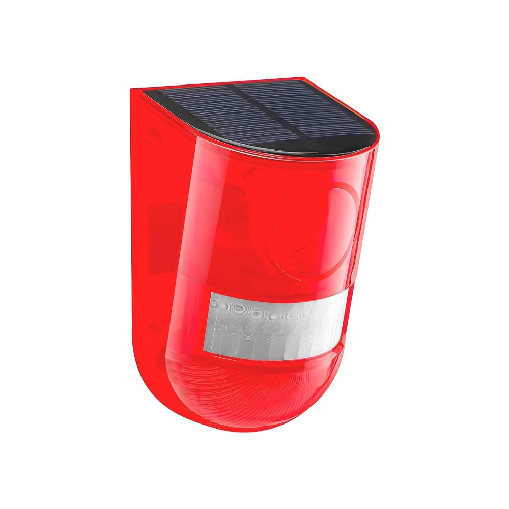 Alarma solar de luz y sonido con sensor de movimiento Estone - Imagen 1