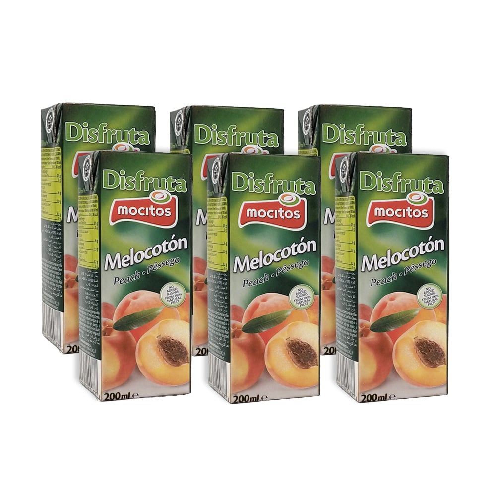 Néctar de melocotón Mocitos (6 x 200 ml) - Imagen 1
