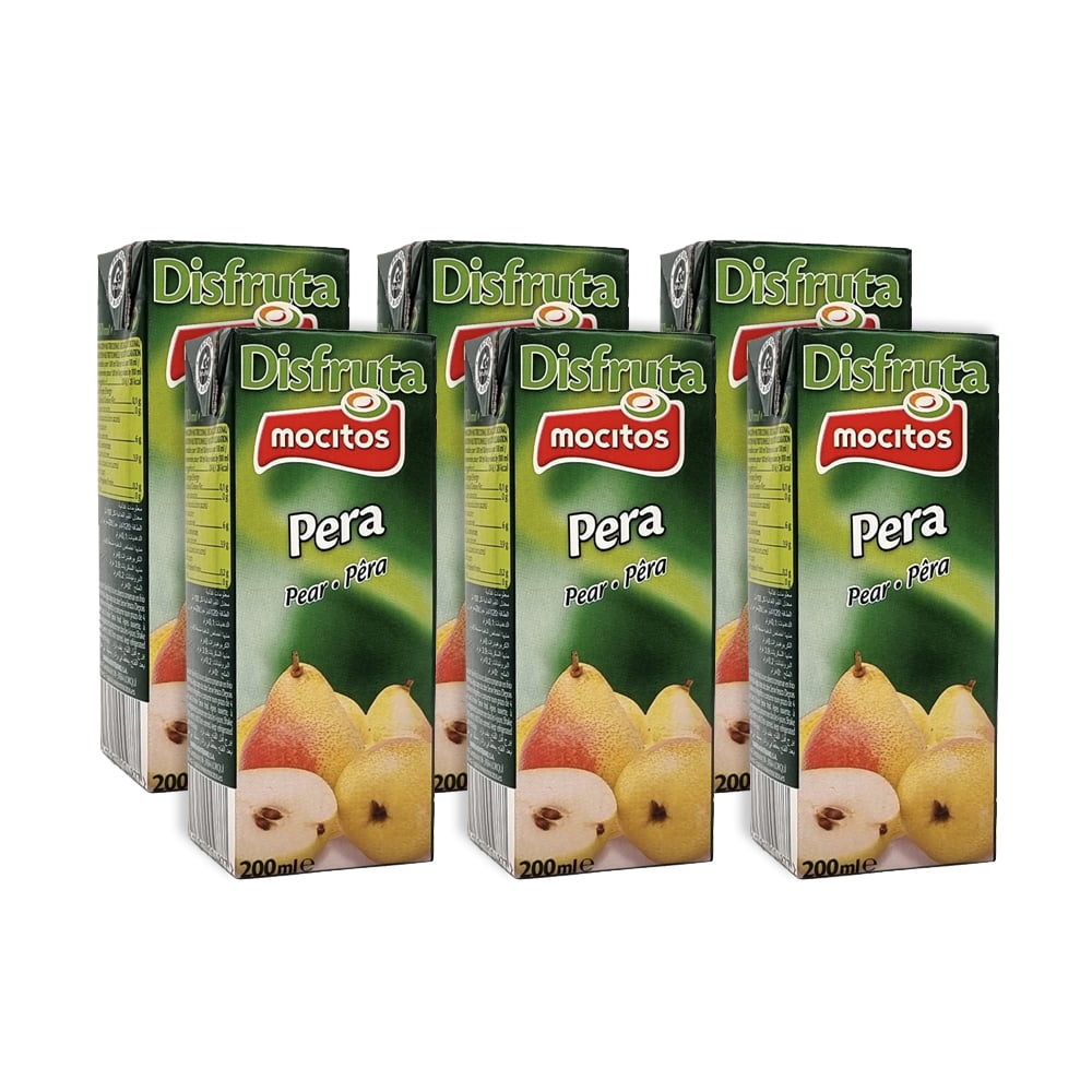 Néctar de pera Mocitos (6 x 200 ml) - Imagen 1