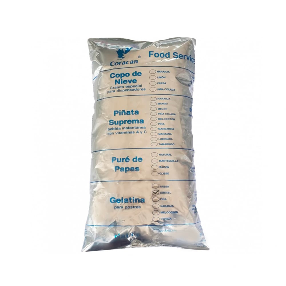 Gelatina de cóctel Coracan (1 kg / 2.2 lb) - Imagen 1