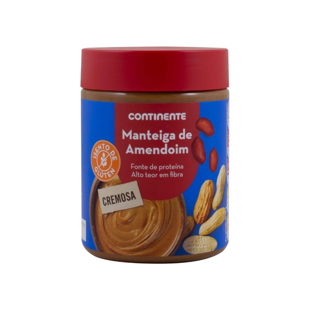 Crema de cacahuete cremosa sin gluten Continente (340 g / 11.99 oz) - Imagen 1