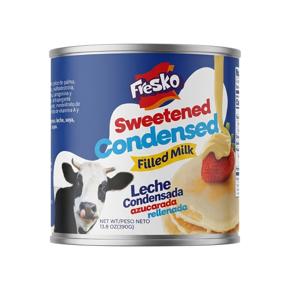 Leche condensada rellena Fresko (390 g / 13.8 oz) - Imagen 1