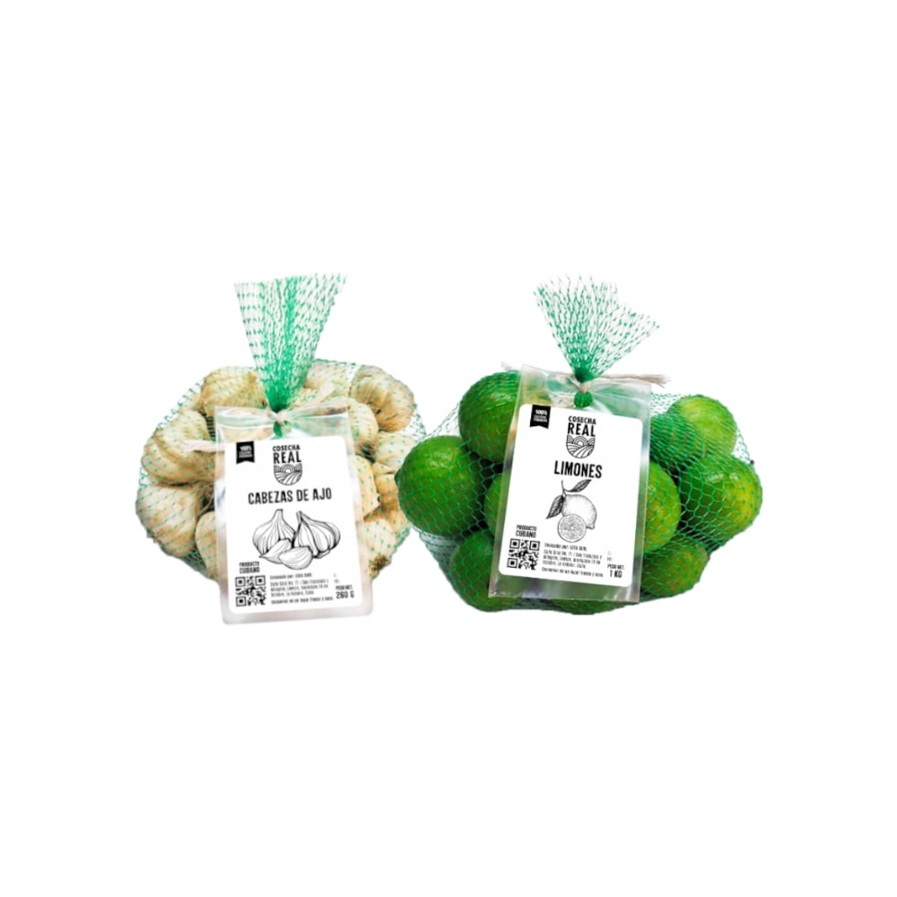 Combo para sopas Cosecha Real #2: Limones + Cabezas de ajo - Imagen 1