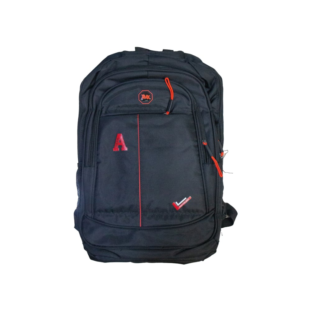 Mochila color negro y rojo X.M.X - Imagen 1