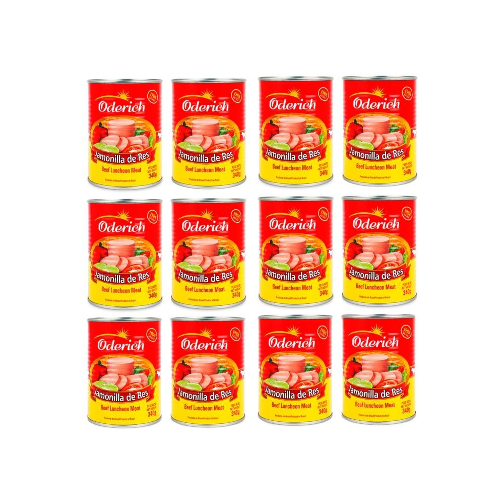 Jamonilla spam de res Oderich (12 x 340 g / 11.99 oz) - Imagen 1