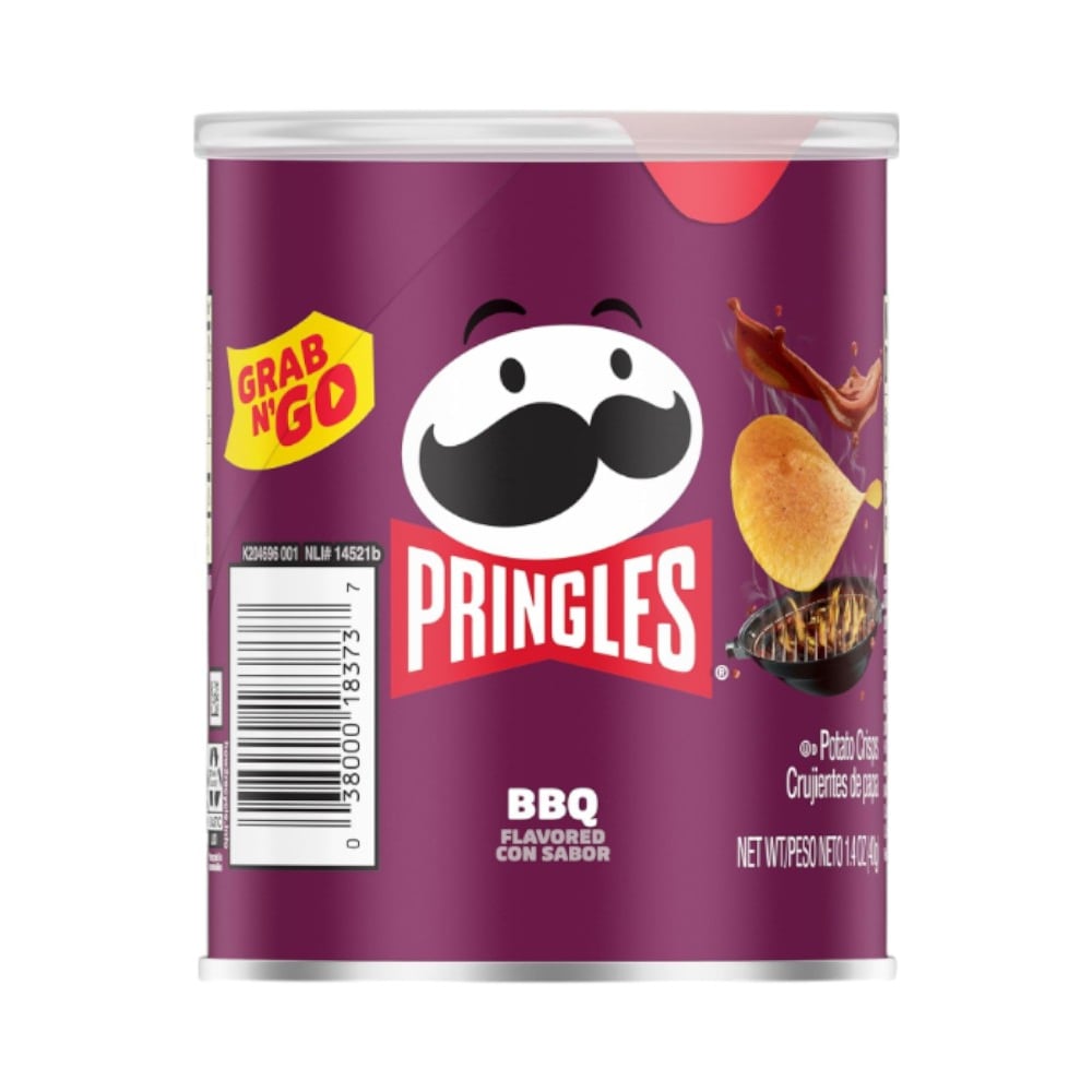 Papas sabor BBQ Pringles (40 g / 1.41 oz) - Imagen 1