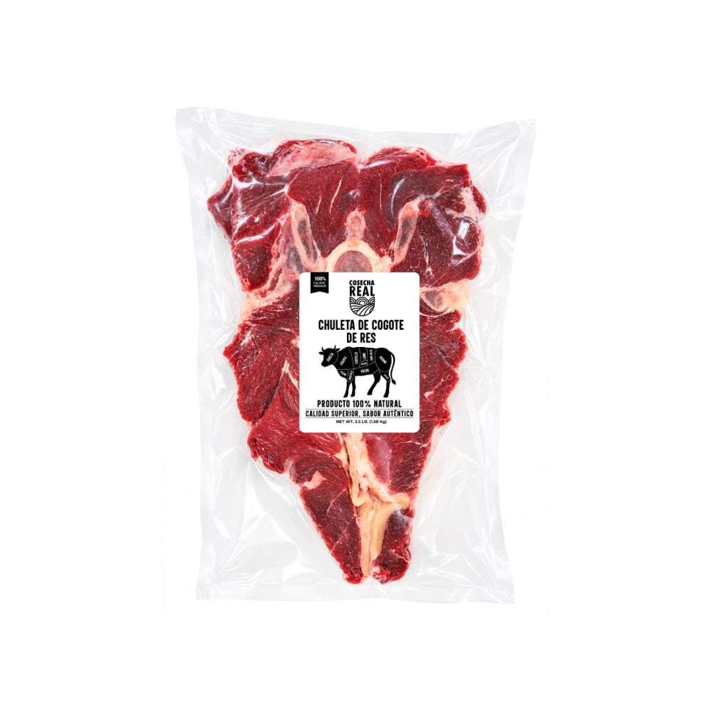 Chuleta de cogote de res Cosecha Real (1.58 kg / 3.5 lb) - Imagen 1
