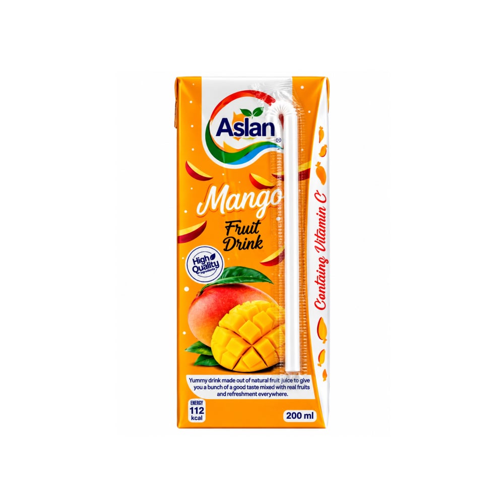 Jugo de mango Aslan (200 ml) - Imagen 1