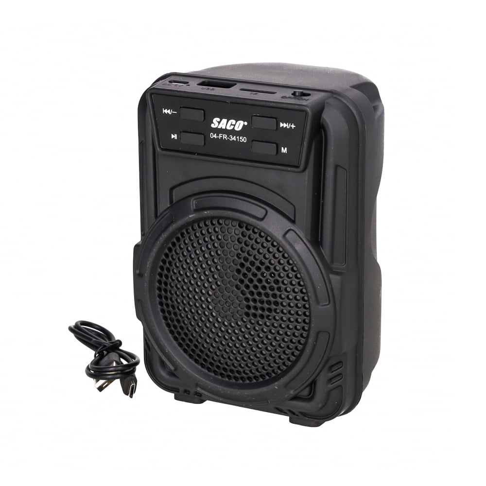 Bocina inalámbrica recargable 3" Saco FR-34150 - Imagen 1