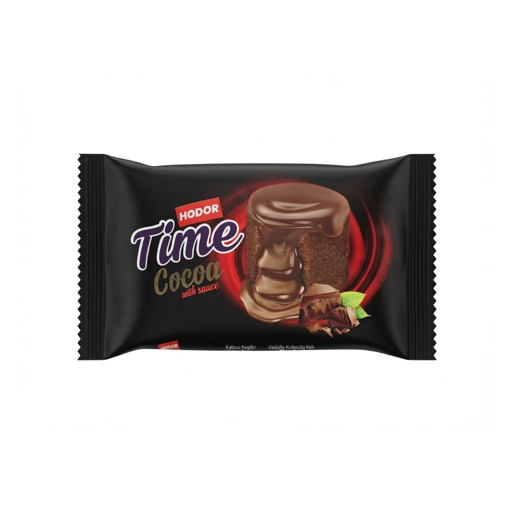 Pastel de chocolate relleno y cubierto de crema de cacao Hodor Time Cocoa (30 g / 1.05 oz) - Imagen 1