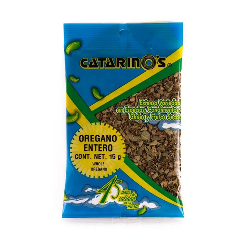 Orégano entero Catarino's (15 g) - Imagen 1