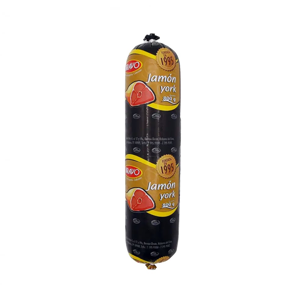 Jamón York Bravo (800 g / 1.76 lb) - Imagen 1