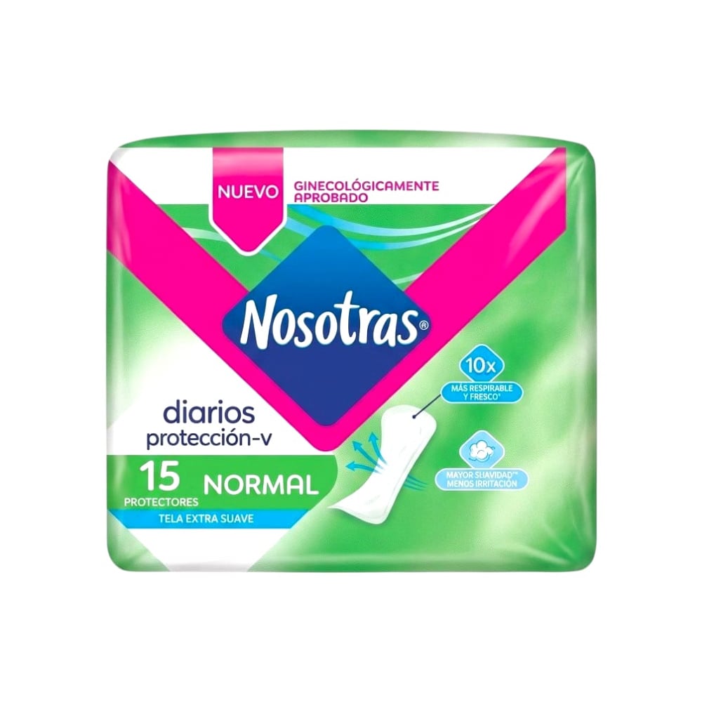 Protectores diarios Normal Nosotras (15 U) - Imagen 1