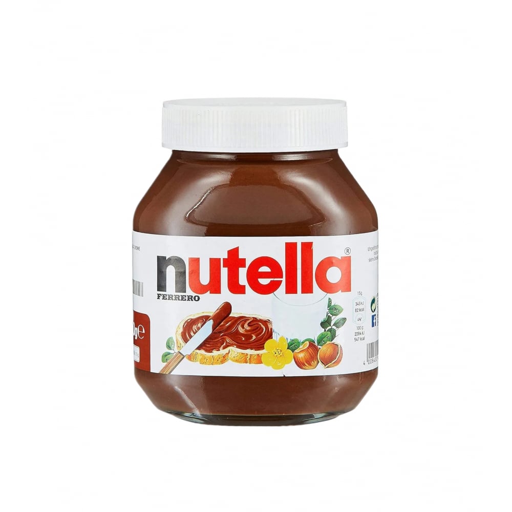 Crema de avellanas con cacao Nutella Ferrero (350 g / 12.3 oz) - Imagen 1
