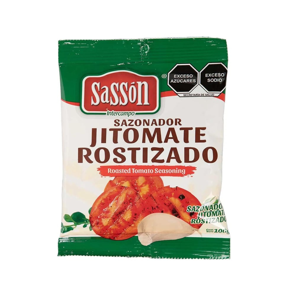 Sazonador jitomate rostizado Sassón (100 g / 3.5 oz) - Imagen 1