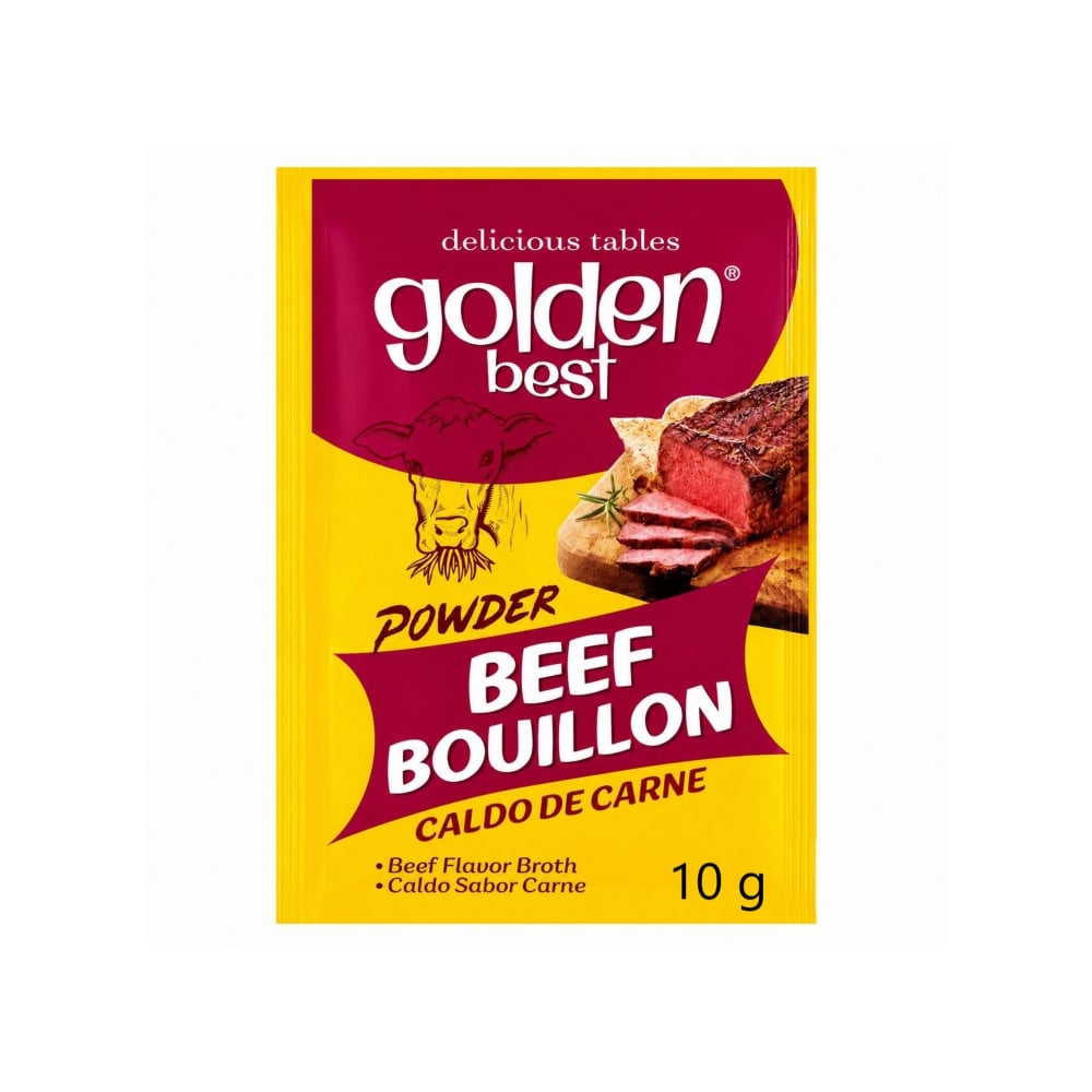 Caldo de carne Golden Best (10 g / 0.35 oz) - Imagen 1