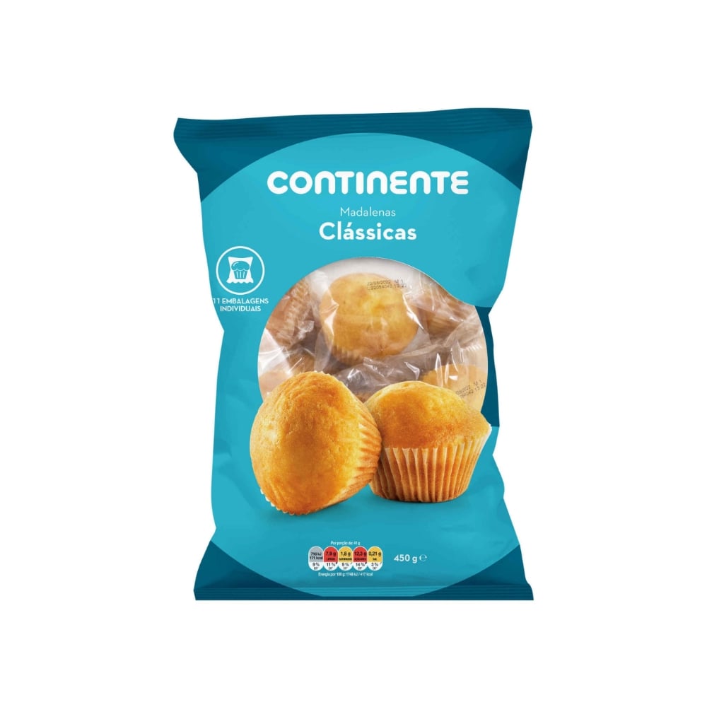 Magdalenas Continente (450 g / 15.87 oz) - Imagen 1