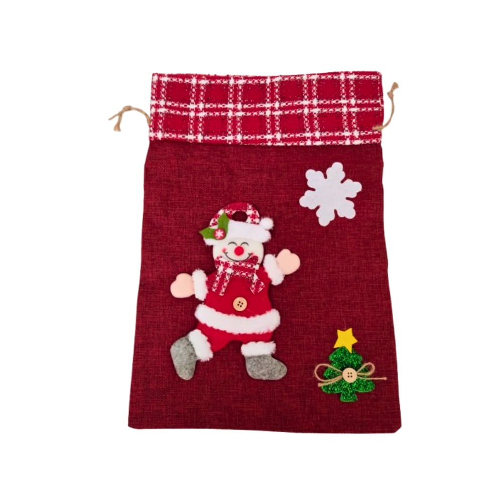 Bolsa decorada de navidad color variado Gutza - Imagen 1