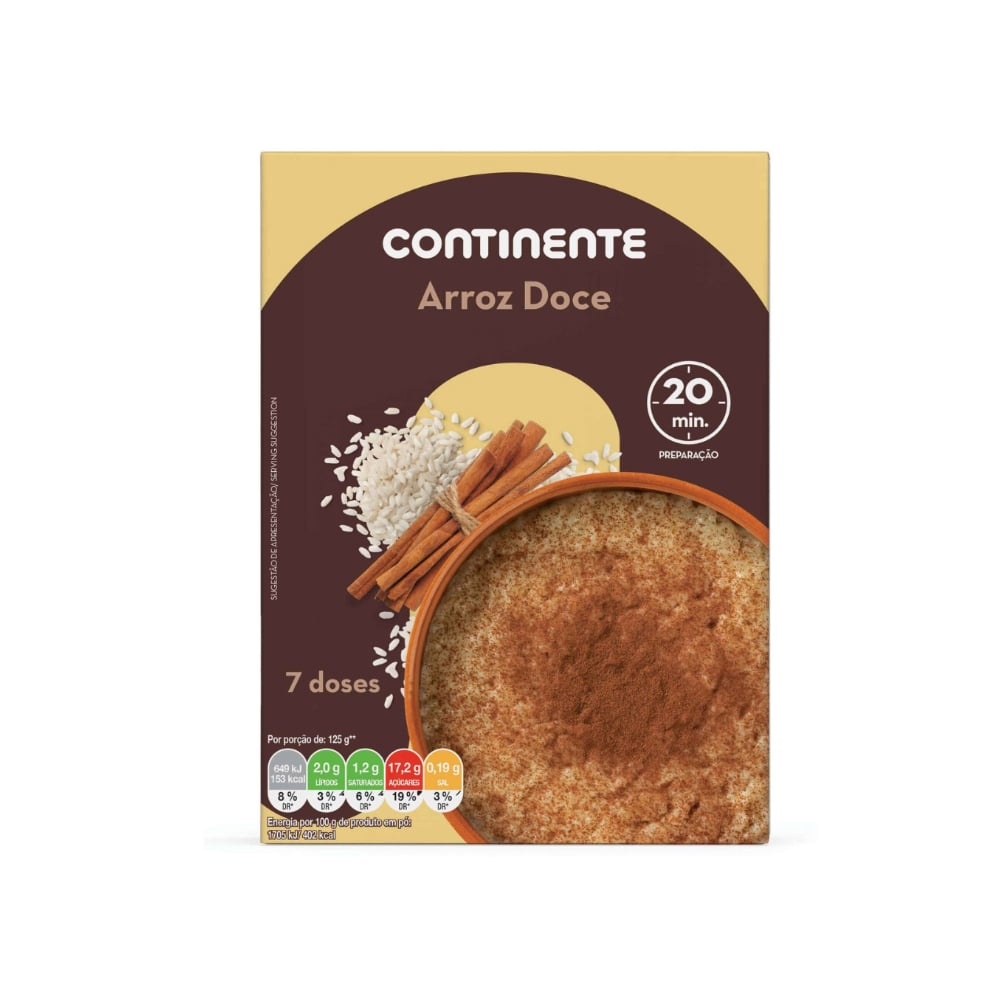 Arroz dulce Continente (120 g / 4.23 oz) - Imagen 1