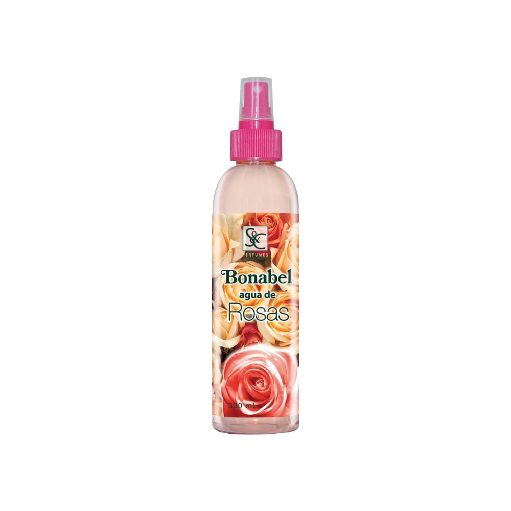Agua de rosas Bonabel S&C (300 ml) - Imagen 1