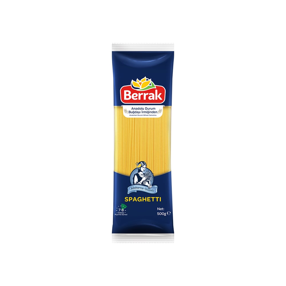 Pastas largas - espaguetis - Berrak (500 g / 1.1 lb) - Imagen 1
