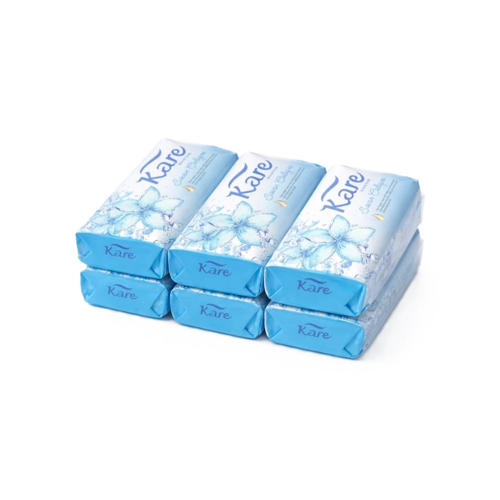 Paquete de jabones de belleza Savon Colagne Kare (6 x 75 g / 2.64 oz) - Imagen 1