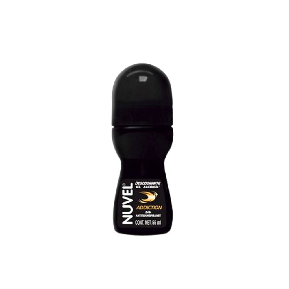 Desodorante antitranspirante en Roll-On para hombre Addiction Nuvel (55 ml / 1.9 fl.oz) - Imagen 1