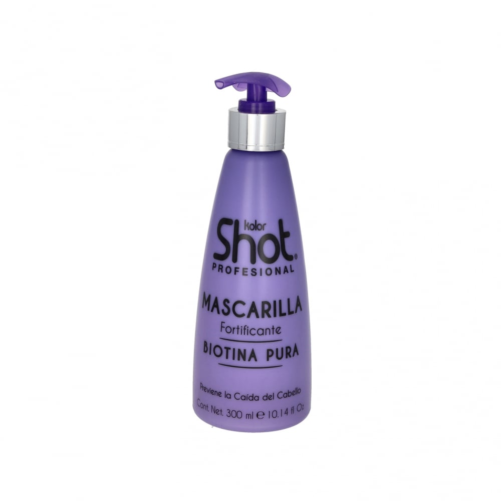 Mascarilla fortificante biotina pura Kolor Shot (300 ml / 10.14 fl. Oz) - Imagen 1