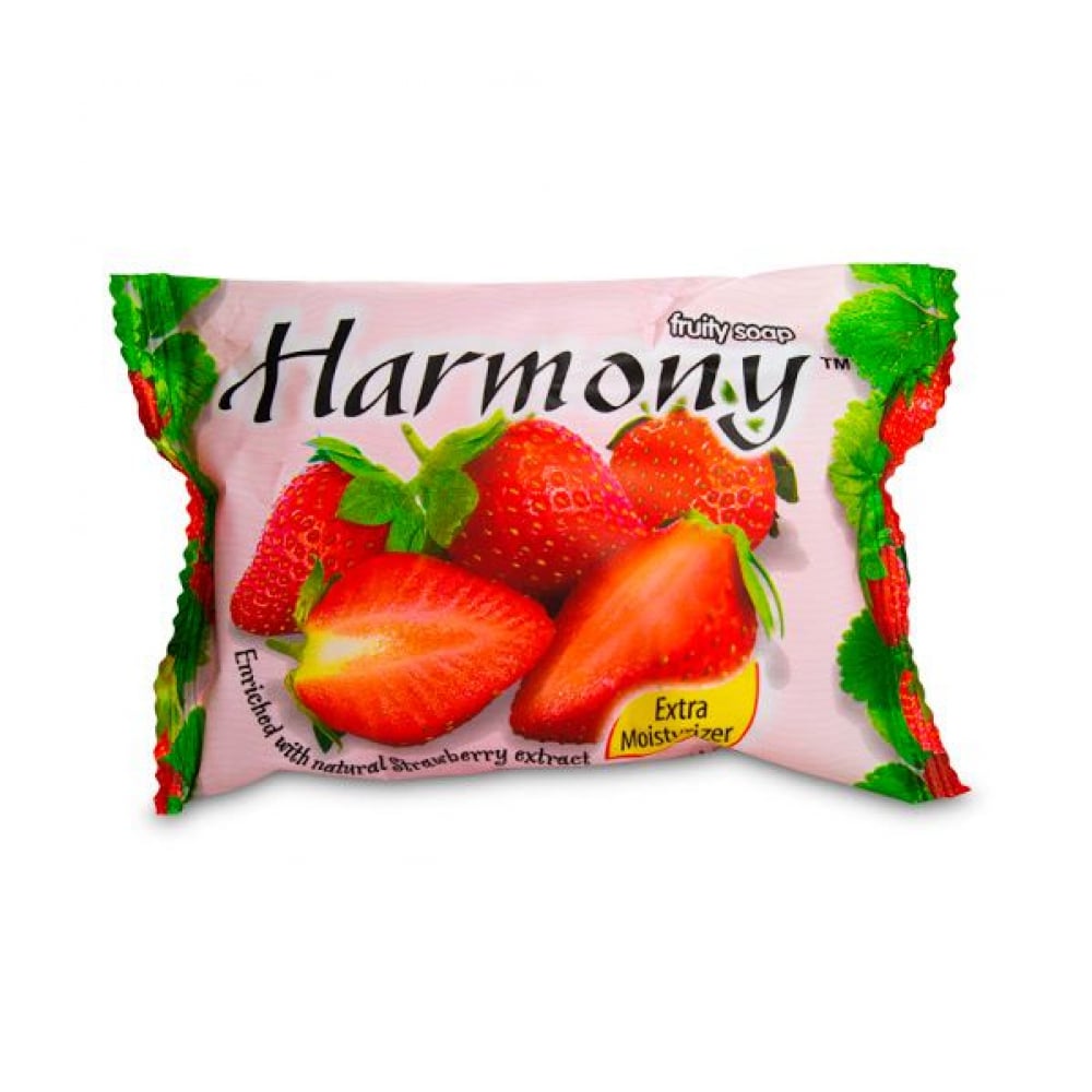 Jabón de baño de fresa Harmony (70 g / 2.47 oz) - Imagen 1