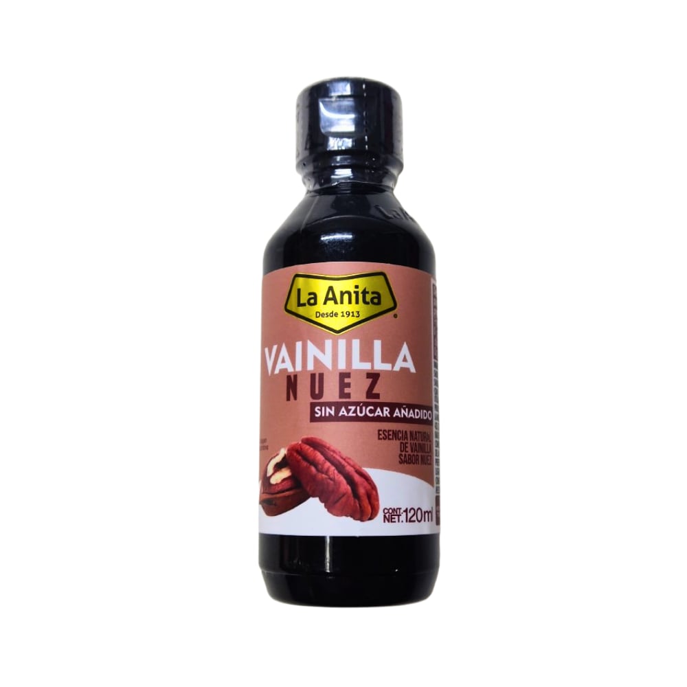 Esencia de vainilla sabor nuez La Anita (120 ml / 4.2 fl.oz) - Imagen 1