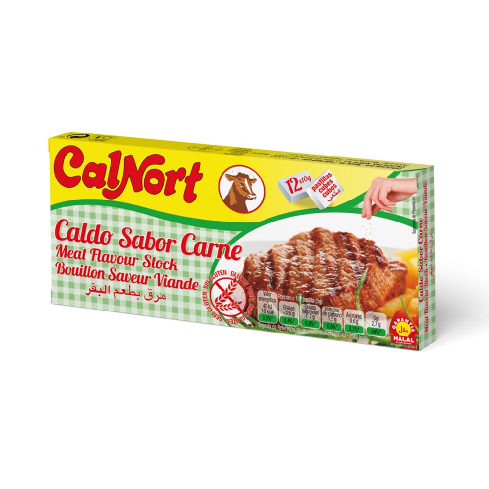 Caldo de carne Calnort (120 g / 4.23 oz) - Imagen 1