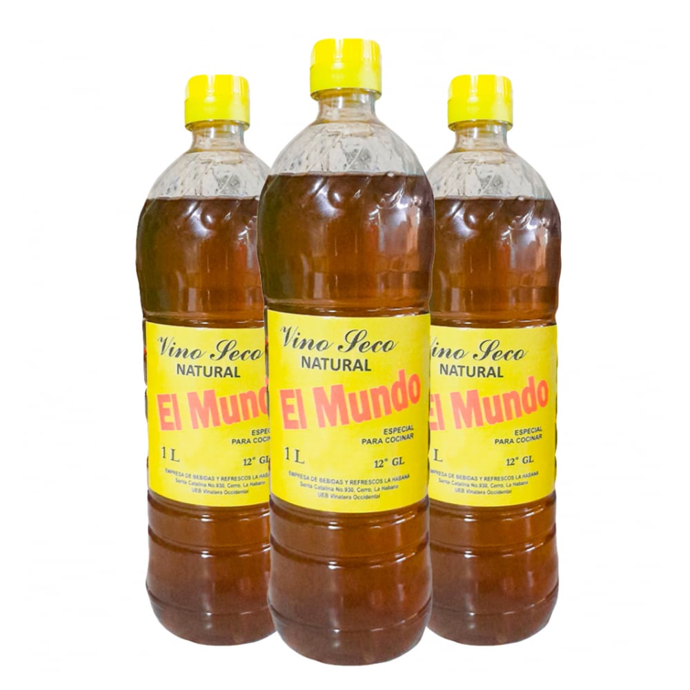 Vino seco natural El Mundo (3 x 1 L) - Imagen 1