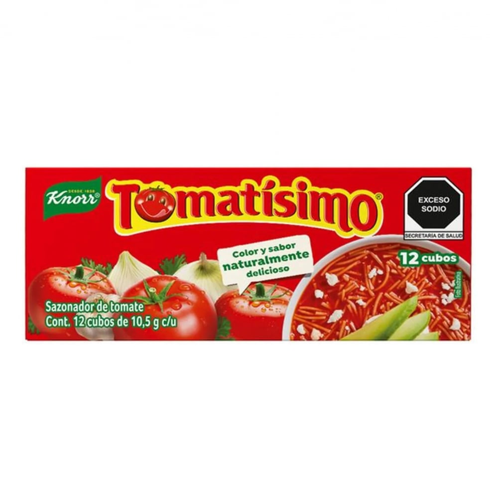 Sazonador de tomate Tomatísimo Knorr (126 g / 4.44 oz) - Imagen 1