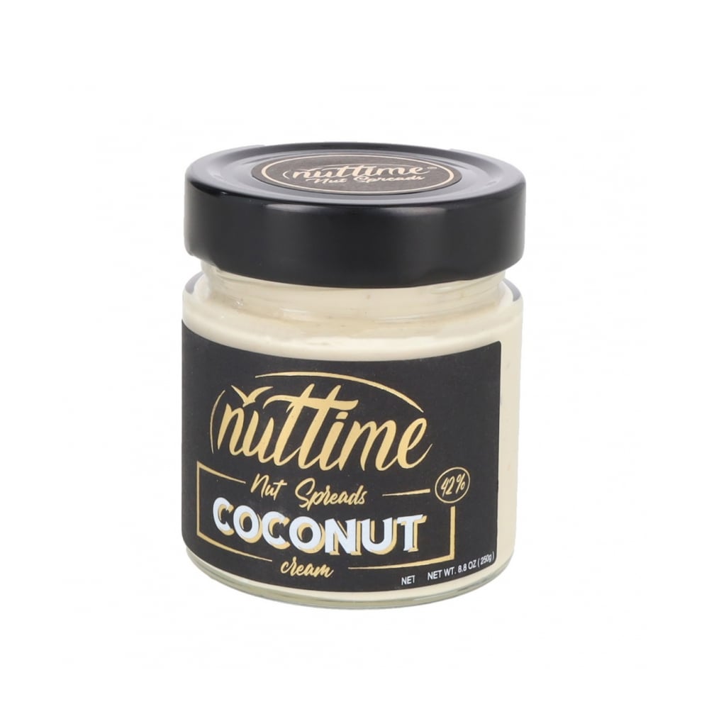 Crema de coco para untar Nuttime (250 g / 8.80 oz) - Imagen 1
