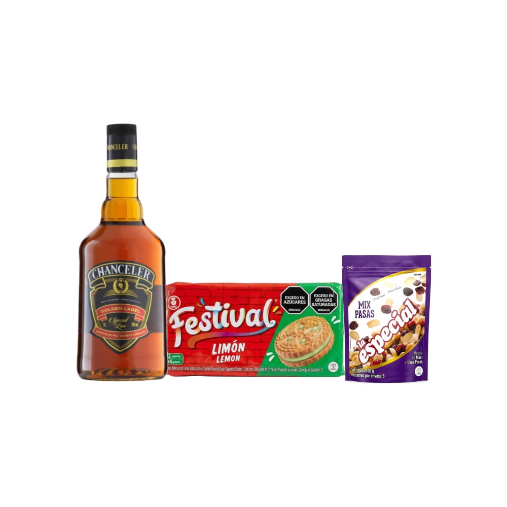 Regalo para papá. Whisky + maní + galletas dulces. - Imagen 1