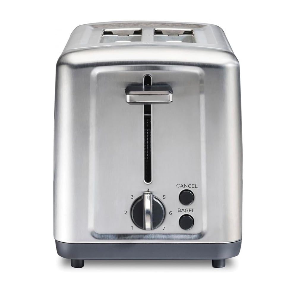 Tostadora de acero inoxidable cepillado para 2 rebanadas Hamilton Beach 22992G - Imagen 1